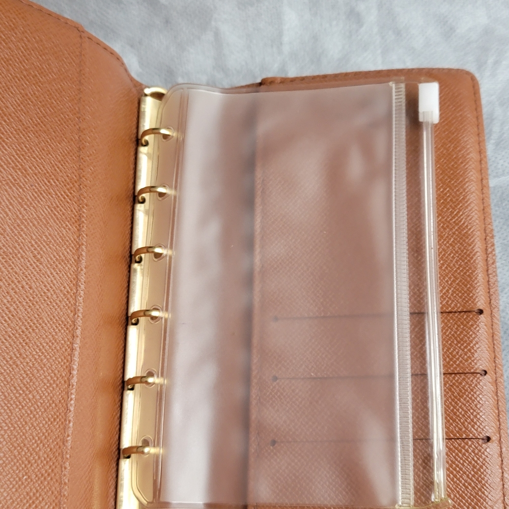 Louis Vuitton Monogram Canvas Small Ring Agenda Cover - Picture 8 of 16